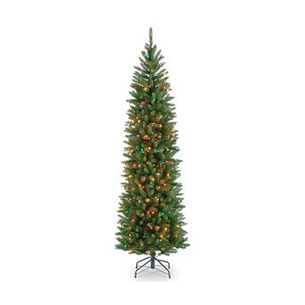 Pre-Lit Slim Kingswood Fir Christmas Tree