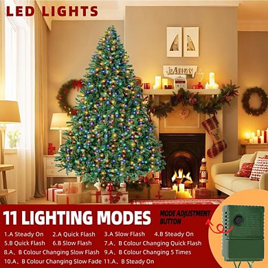 Pre-Lit Spruce Christmas Tree