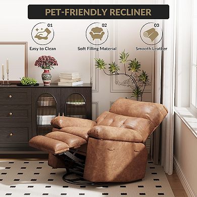 IDEALHOUSE Swivel Recliner Chair