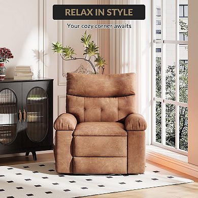 IDEALHOUSE Swivel Recliner Chair