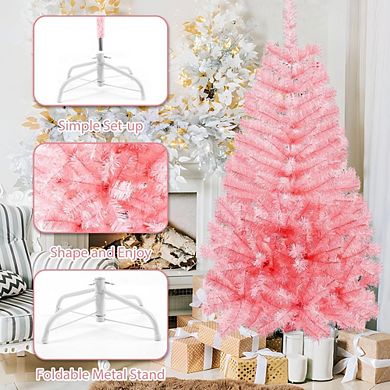 4-Foot Pink Artificial Christmas Tree