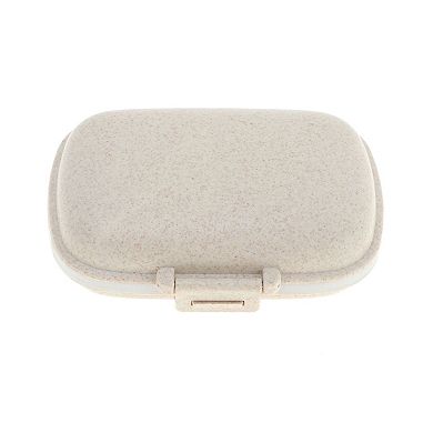 8 Grids Double Layer Pill Box for Travel 4Pcs