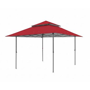 Red Folding Shelter Pop-Up Canopy Tent