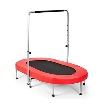 Red 2-Person Foldable Kids Mini Rebounder Trampoline