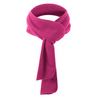 Winter Scarf Fleece Neck Warmer Solid Soft Windproof Lightweight Cold Weather Outdoor Gear Women Men