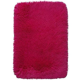 Blush Shag Area Rug, Ultra Soft 1.7" Thick, Non-Slip Plush Carpet for Bedroom, Modern Home Decor