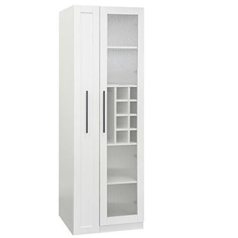 Farmhous Multi-functional Cabinet with storage shelf
