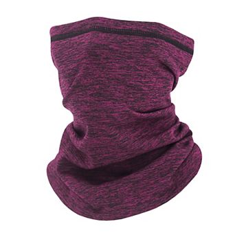 Winter Neck Warmer Gaiter Fleece Windproof Face Mask Neck Cover Cold Weather Outdoor Scarf Men Women