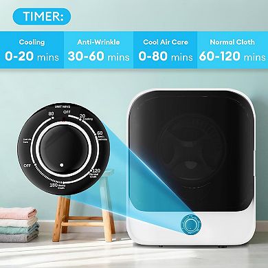 2.6 Cu Ft Compact High Efficiency Electric Dryer