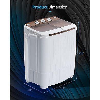 17.6Ibs Portable Washing Machine