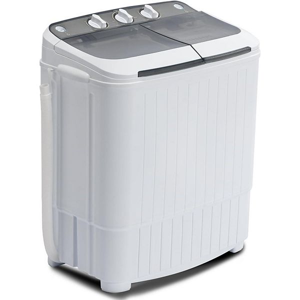 Mjkone 17.6lbs Portable Washing Machine for Apartments & Dorms