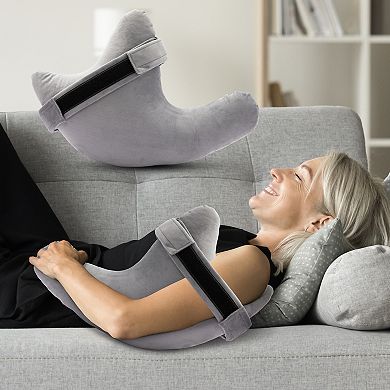 Cheer Collection Shoulder Support Pillow with Strap for Post Surgery Pain Relief and Daily Comfort