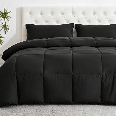 KINTEN Ultra-Soft 7pc Oeko-Tex Cal-King Bedding Set Down-Alternative Sheets Shams