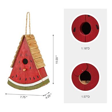 Solid Wood Decorative Outdoor Garden Birdhouse