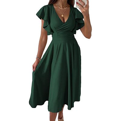 navy blue dress for baby girl Stella Midi Dress main image 0