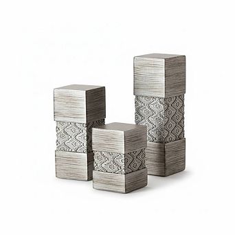 Set of 3 Tealight Candle Holder