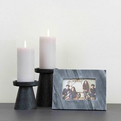 Ceramic Stoneware Pillar Candle Holders