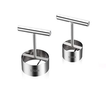 2 pc Vegetable & Fruit Corer Set for Zucchini, Apple, Potato, Tomato & More