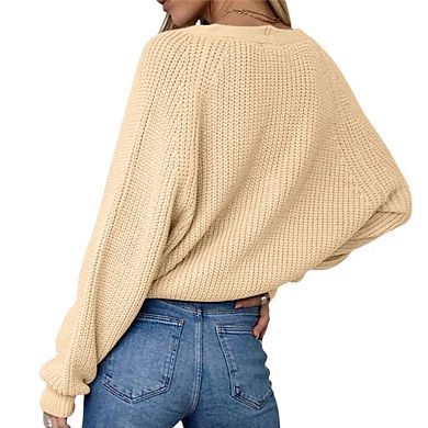 Women's Single-Breasted Long-Sleeve Blazer - Soft Cut, Relaxed Casual Blazer