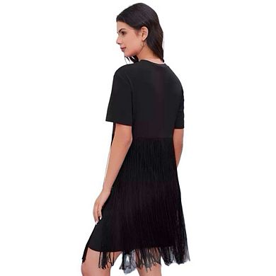 Women‘s Casual Blazer, Open Front Plain Long Sleeve Outerwear Jacket for Work & Daily Wear