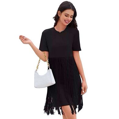 Women‘s Casual Blazer, Open Front Plain Long Sleeve Outerwear Jacket for Work & Daily Wear