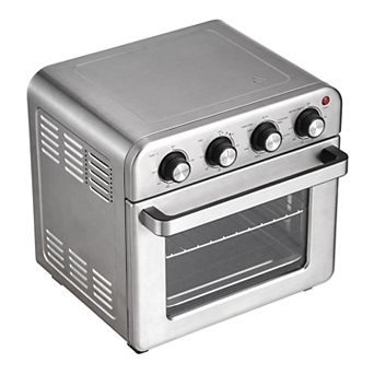 7-in-1 Air Fryer Toaster Oven 18L Convection Oven Stainless Steel