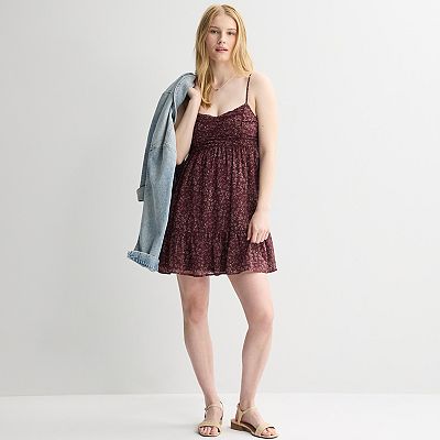 strappy skater mini dress Essential V Neck Strappy Mini Skater Dress W. Pockets
