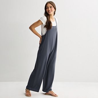 Juniors' Live To Be Spoiled Jumpsuit With Tee