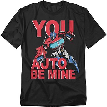Big & Tall Transformers You Auto Be Mine Valentine's Day Graphic Tee
