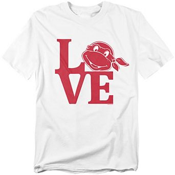 Big & Tall TMNT Valentine's Day Love Graphic Tee