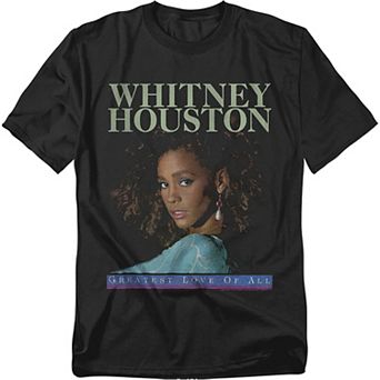 Big & Tall Whitney Houston "Greatest Love of All" Graphic Tee
