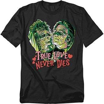 Big & Tall Beetlejuice "True Love Never Dies" Graphic Tee