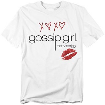 Big & Tall Gossip Girl Logo Valentine's Day Graphic Tee