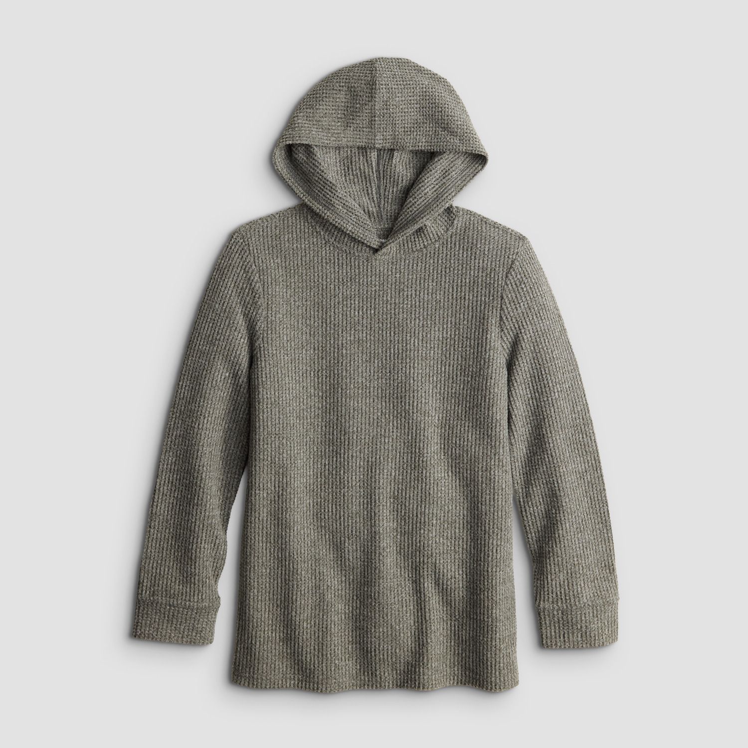 Худи Sonoma Goods For Life® Supersoft Waffle in Regular & Husky для мальчиков, цвет: Chasing Shadows — фото 1