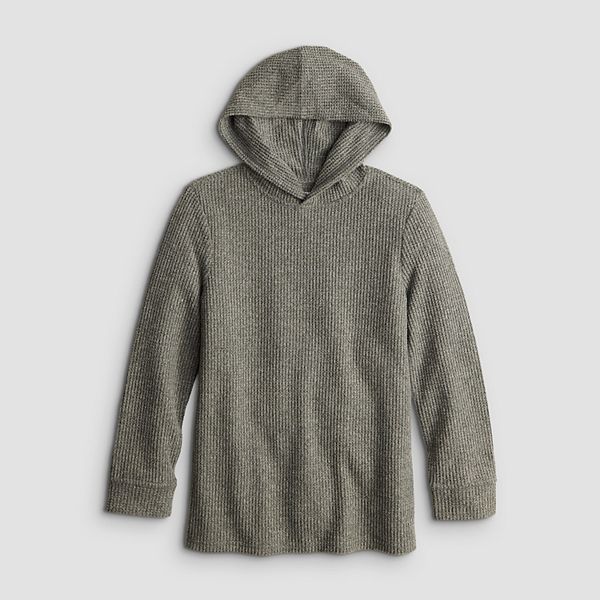 Boys 8-20 Sonoma Goods For Life® Supersoft Waffle Hoodie in Regular & Husky