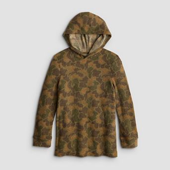 Boys 8-20 Sonoma Goods For Life® Supersoft Waffle Hoodie in Regular & Husky