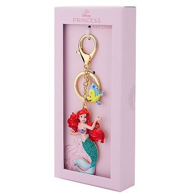 Disney's The Little Mermaid Ariel & Flounder Gold-Tone Bag Charm