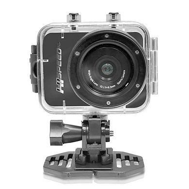 Pyle Hi-Speed Sports Action Camera, 1080P, 12MP, 2.4" Touch Screen, Waterproof, Remote