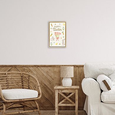 Stupell Home Decor Happy Easter Framed Wall Art