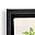 Black Floater Framed