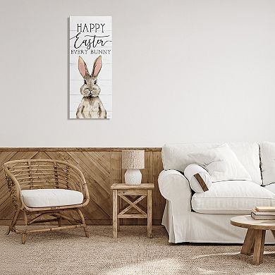 Stupell Home Decor Happy Easter Every Bunny Wall Art