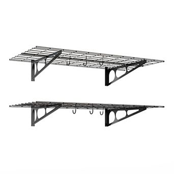 RAD Sportz Garage Wall Shelving with Bike Hooks