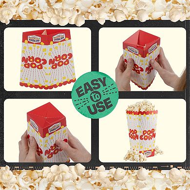 50-Pack of 46oz Paper Popcorn Boxes by Great Northern Popcorn