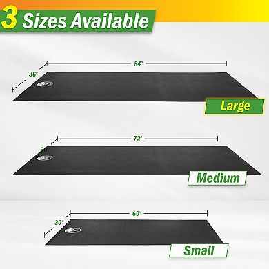 Wakeman 30x84in Treadmill Mat - 5mm Exercise Mat