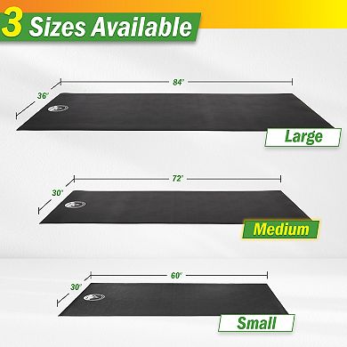 Wakeman 30x72in Treadmill Mat - 5mm Exercise Mat
