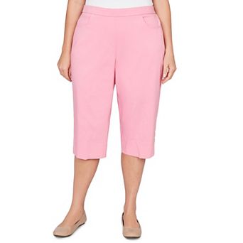 Plus Size Alfred Dunner Pastel Millenium Allure Clamdigger Pants