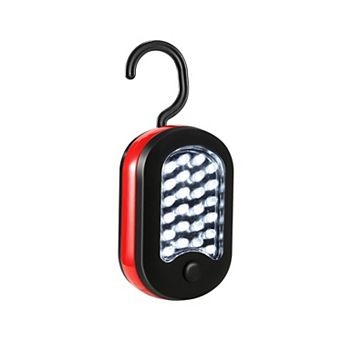 27-LED Portable Work Light, Magnetic Flashlight with Hook for Camping, Hiking & Emergency Use