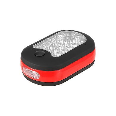 27-LED Portable Work Light, Magnetic Flashlight with Hook for Camping, Hiking & Emergency Use