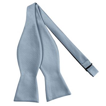 Jacob Alexander Men's Silk Blend Traditional Freestyle Self-Tie Bow Tie - Solid Color