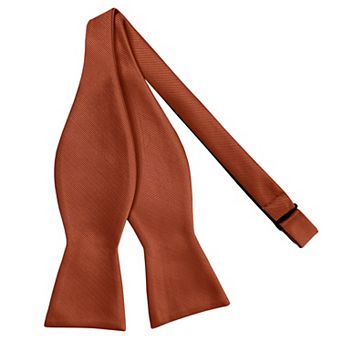 Jacob Alexander Men's Silk Blend Traditional Freestyle Self-Tie Bow Tie - Solid Color